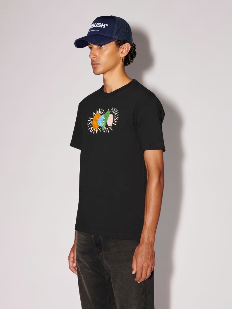 4 COLOR GLOBE T SHIRT - 5