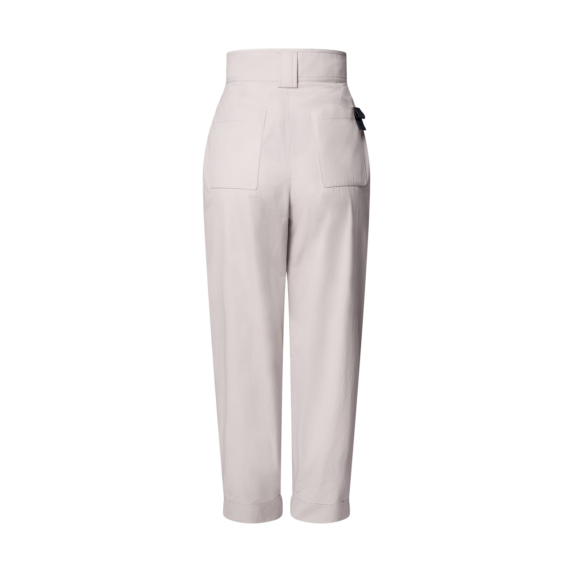 Cuffed Wide-Leg Pants - 3