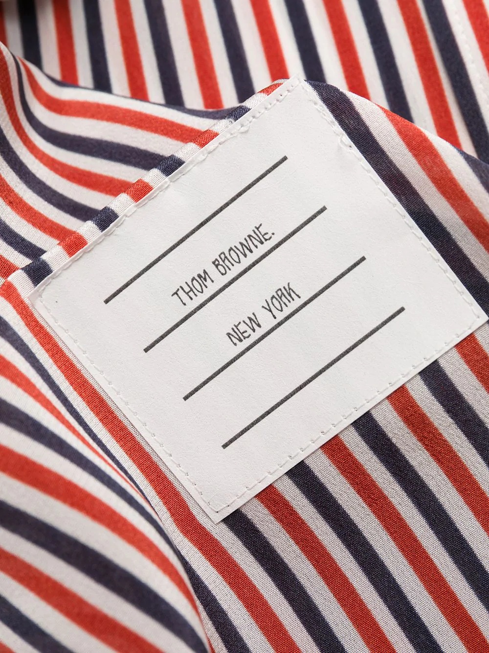 RWB striped shirt dress - 7