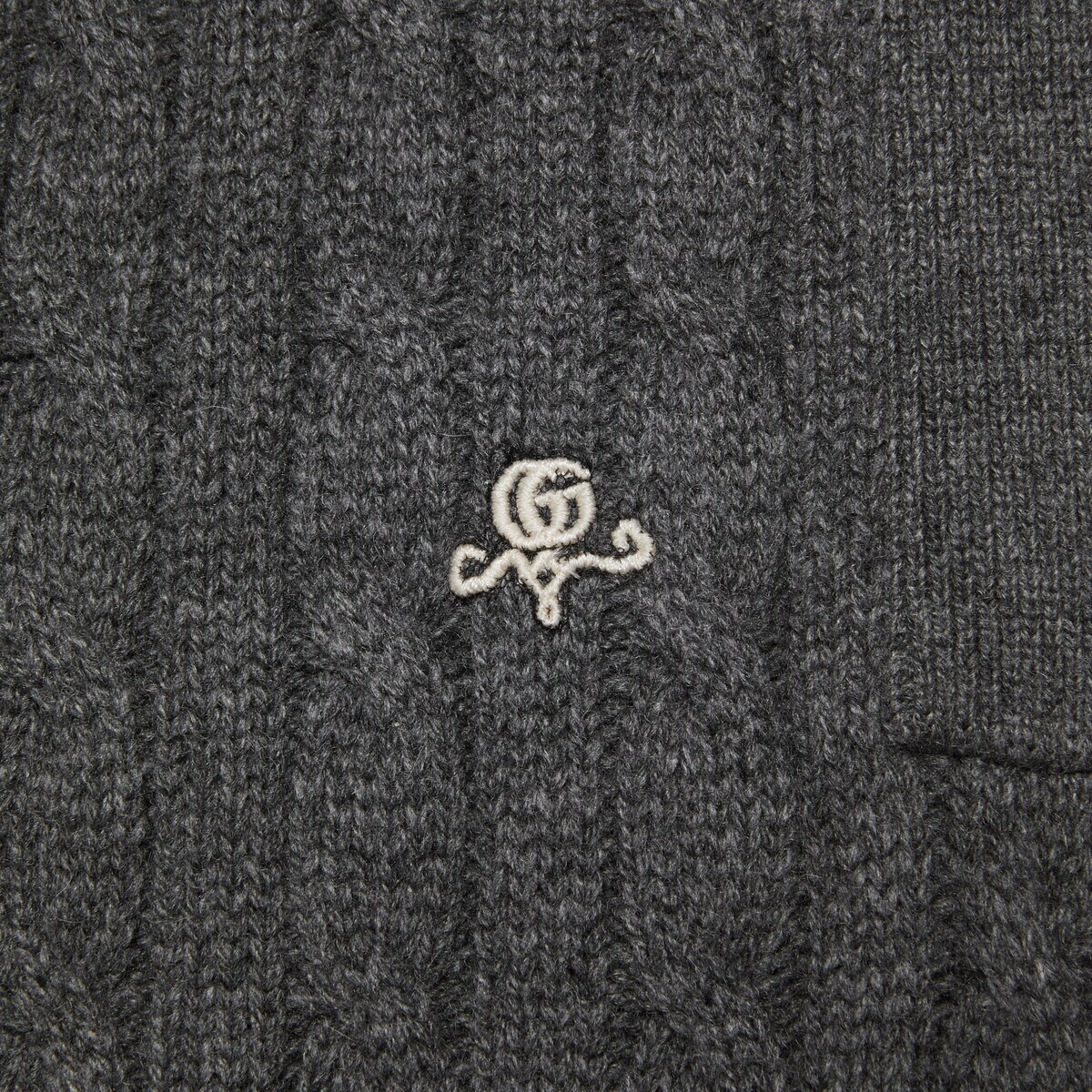 Wide-leg cashmere jogging pant - 5