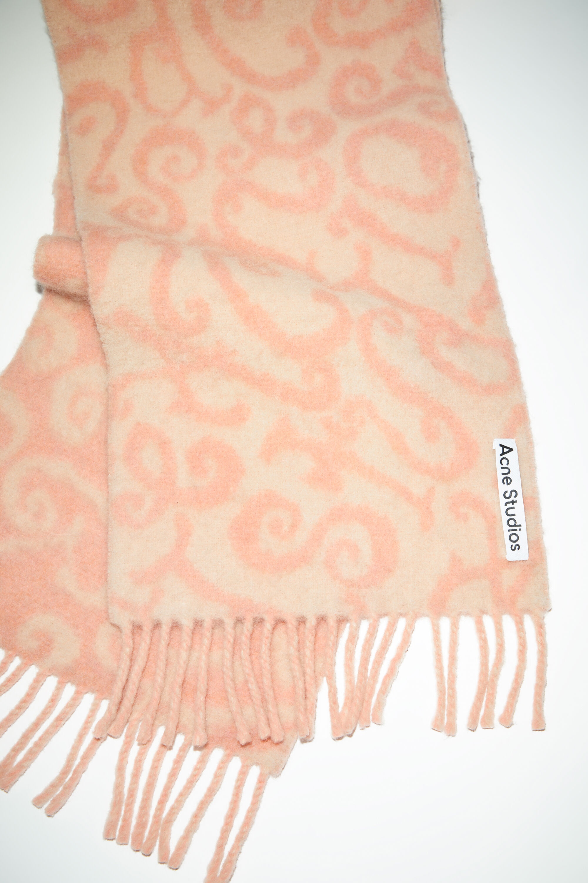 Monogram jacquard scarf - Pink/light pink - 4