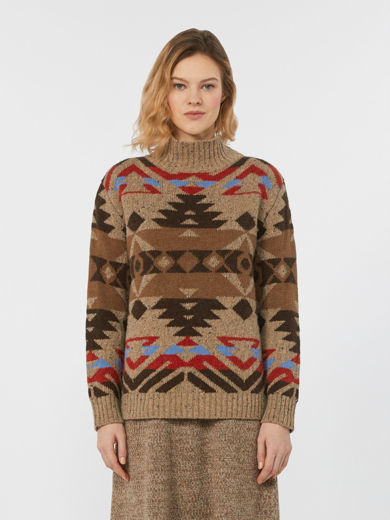 ERITREA Wool and alpaca knit turtleneck 3