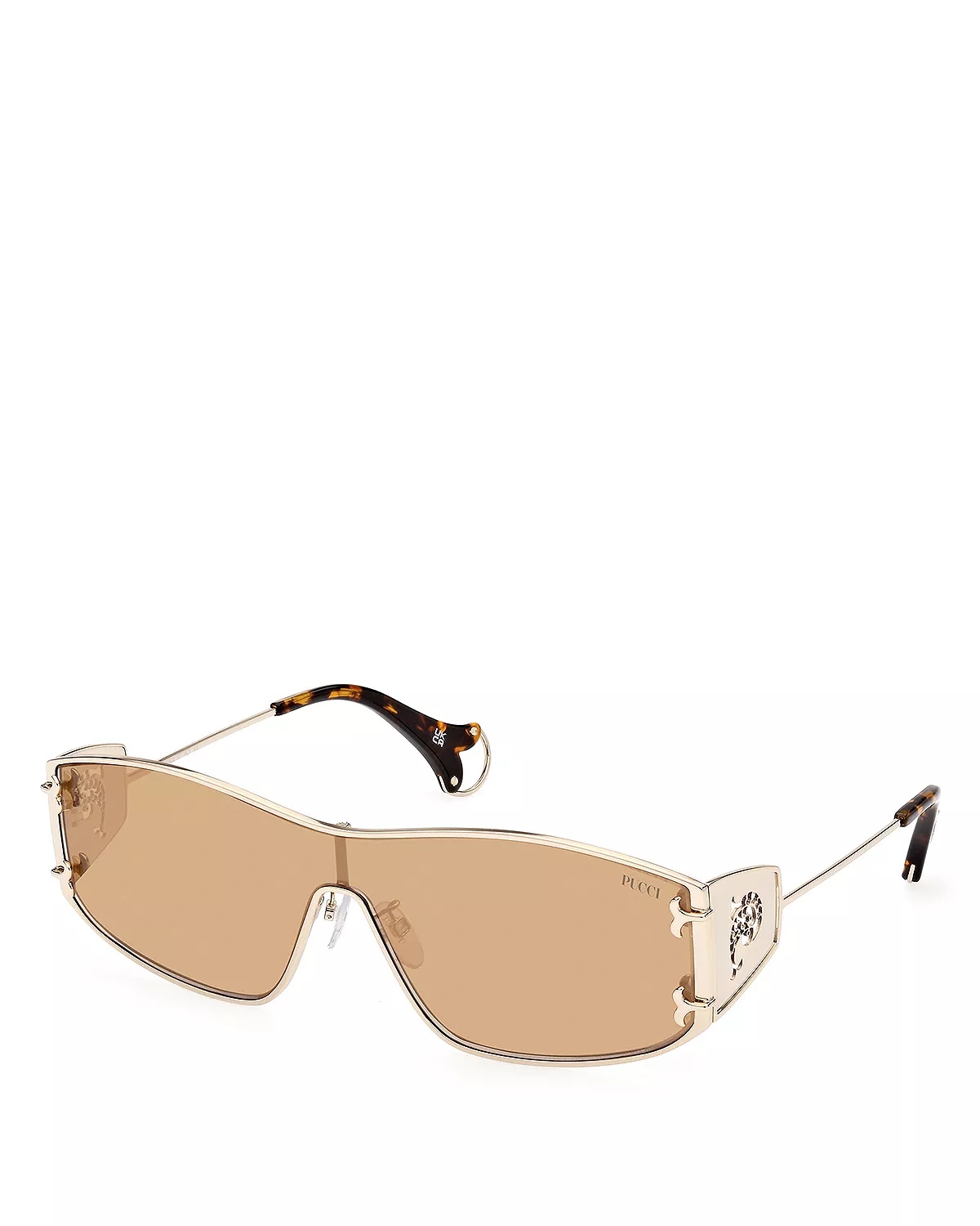 Mirrored Shield Sunglasses, 54mm - 1