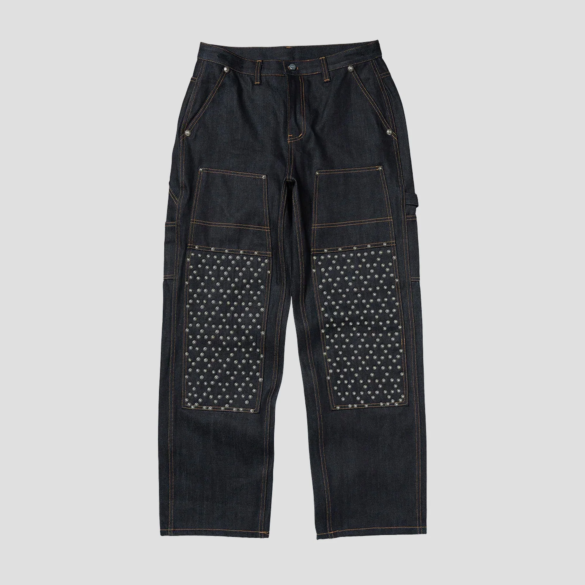 ANGEL STUDDED WORK PANTS - 1