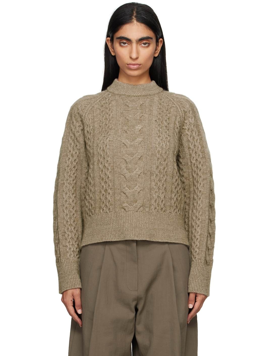 Beige Molve Sweater - 1