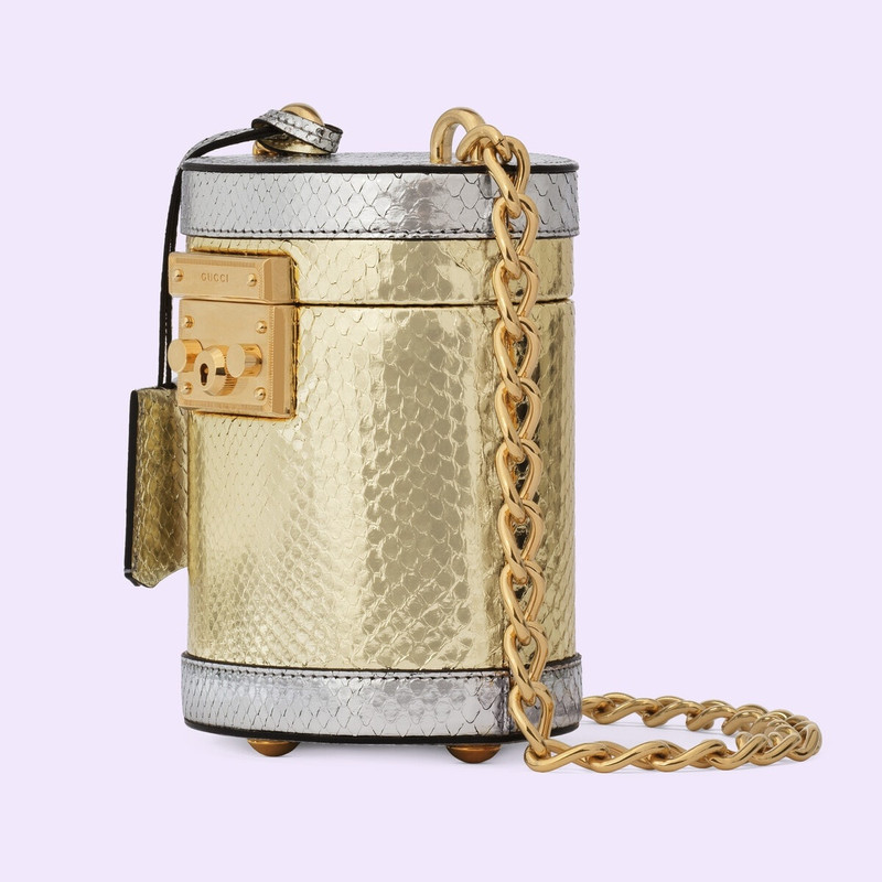 GUCCI Gucci Nojum Broadway python bag outlook