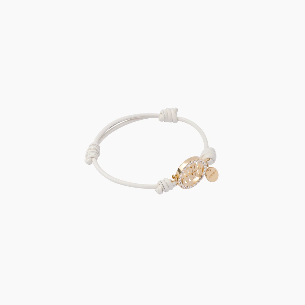 Nappa leather and metal bracelet - 2