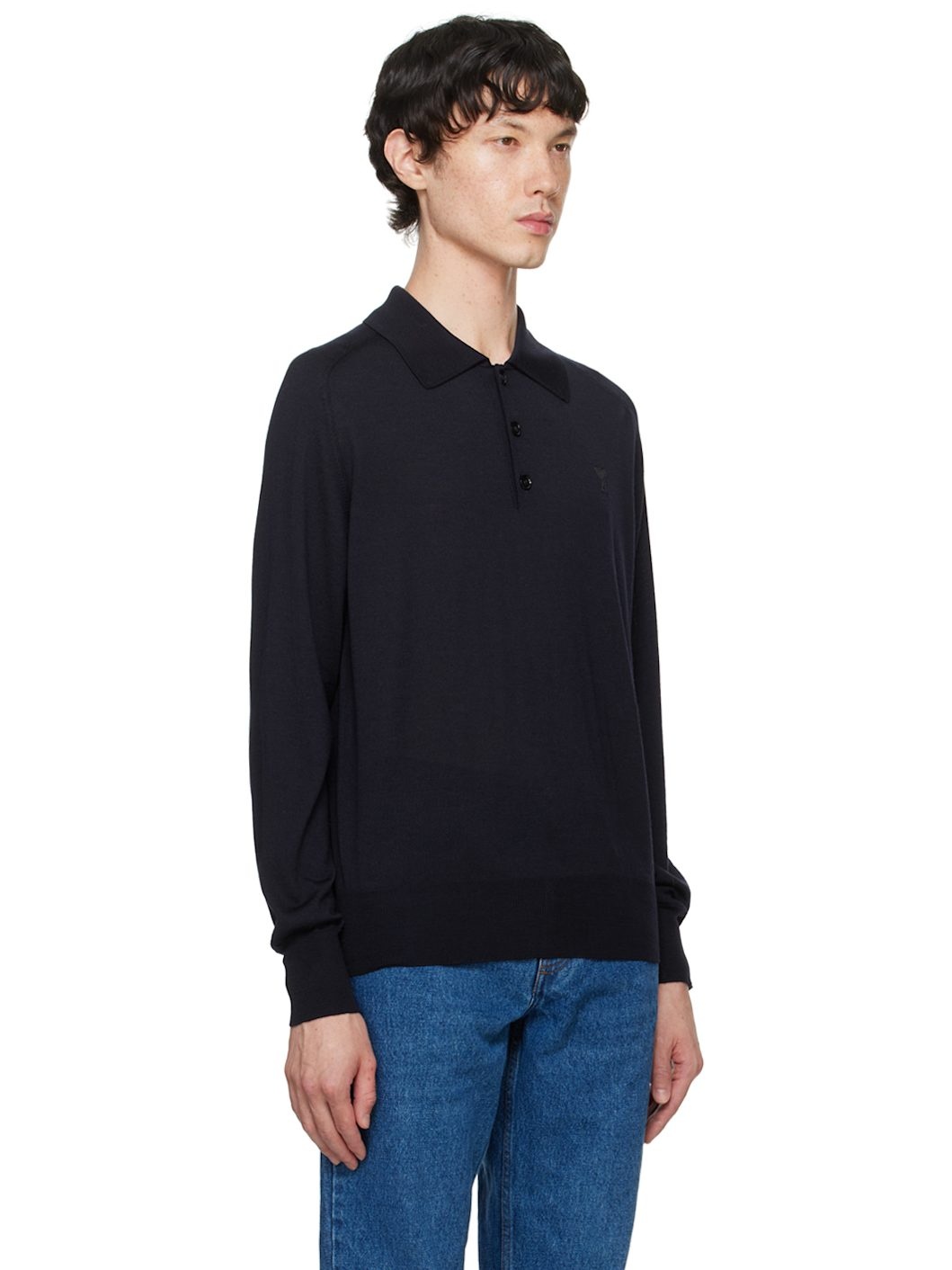 Navy Ami De Cœur Polo - 2