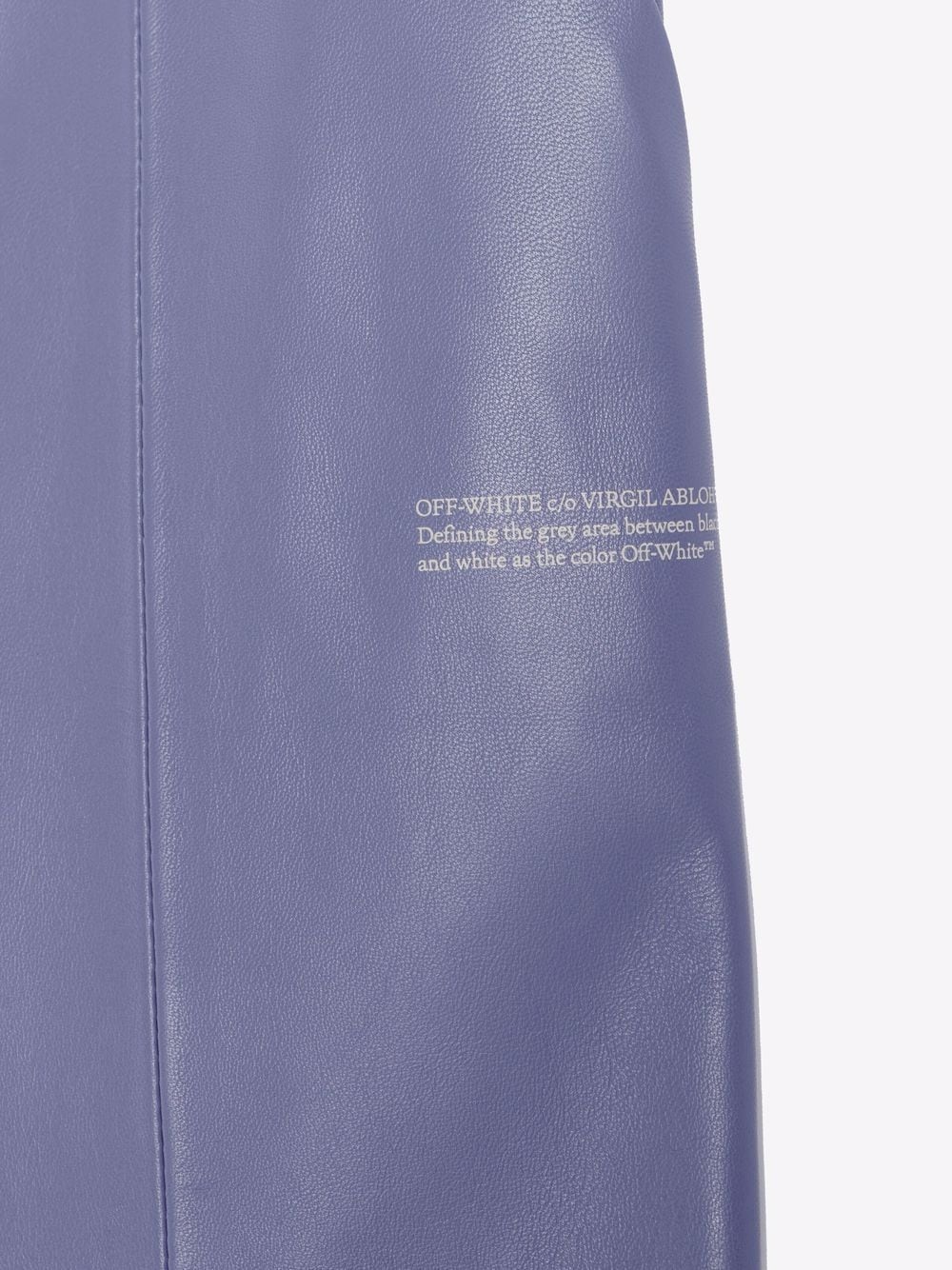 snap split flared trousers - 6