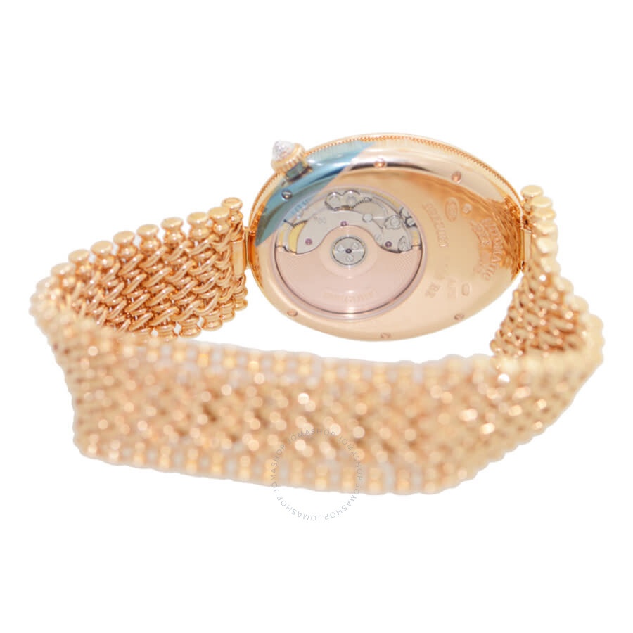 Breguet Reine de Naples Mother of Pearl 18kt Rose Gold Ladies Diamond Watch 8918BR58J20D000 - 5