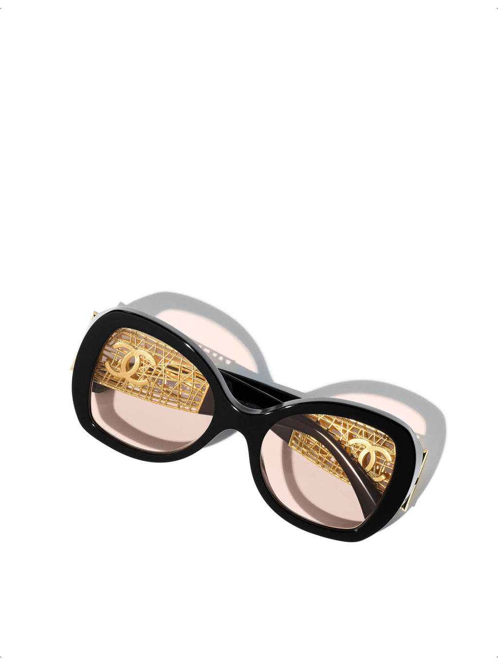CH5531 Butterfly-Frame Acetate Sunglasses - 4