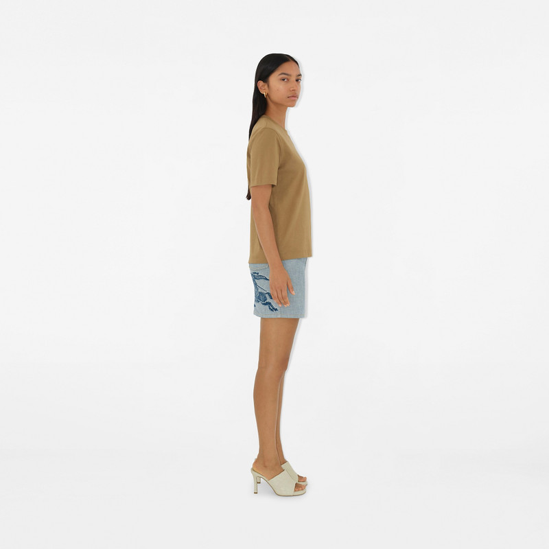 Paisley Logo Cotton T-shirt 3