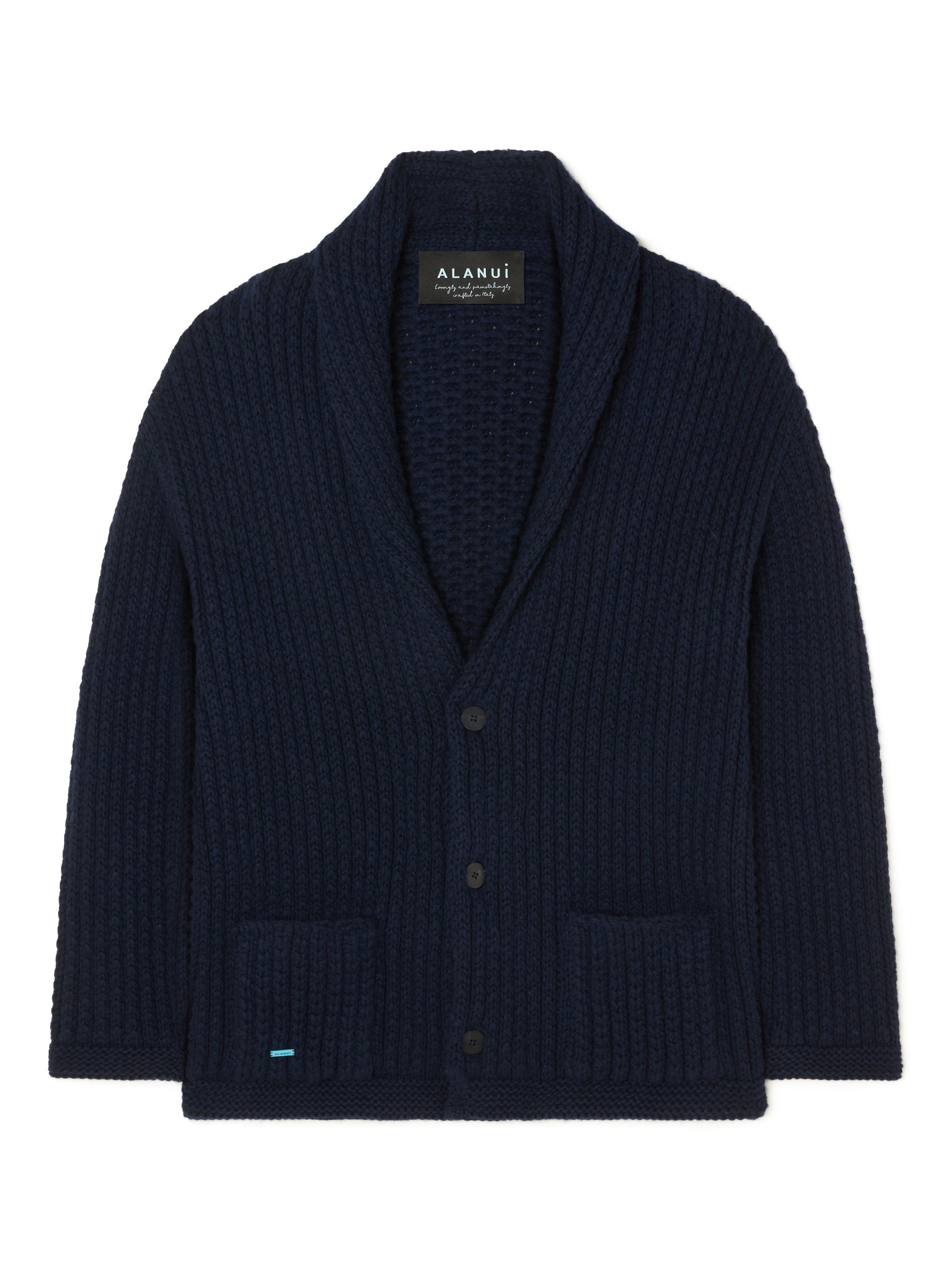 Alanui Finest ribbed cardigan - Black