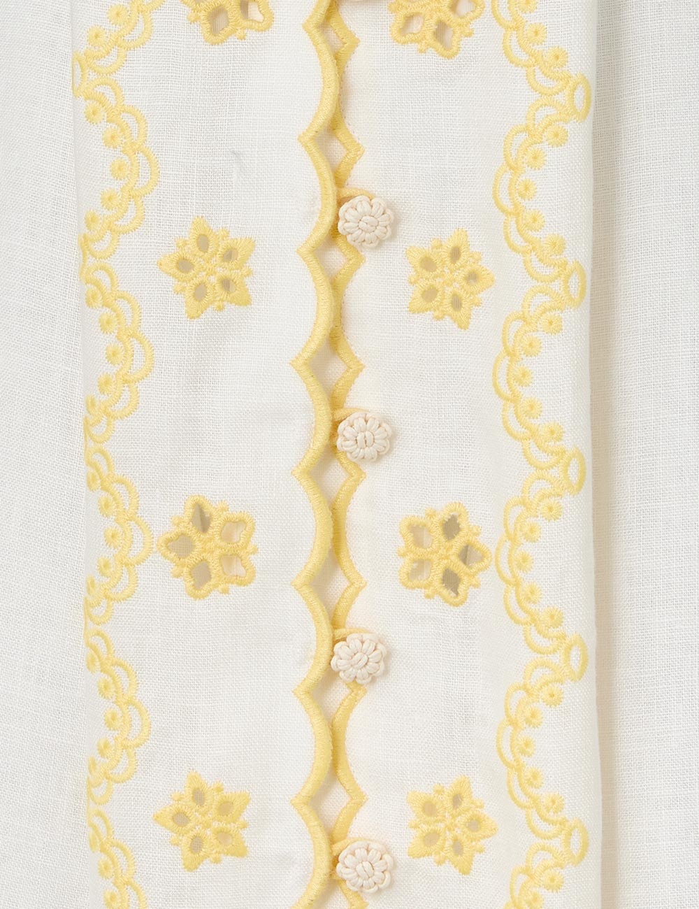 LUCKY EMBROIDERED MIDI DRESS - 6