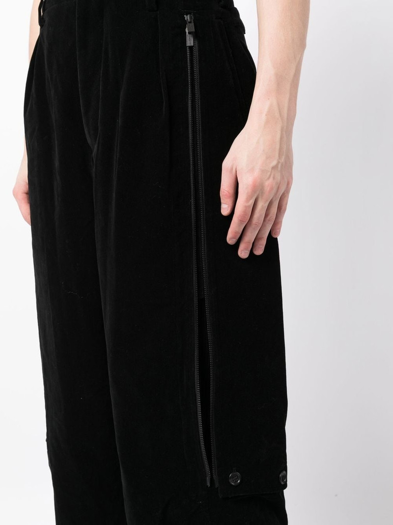 high-waisted straight-leg trousers 5