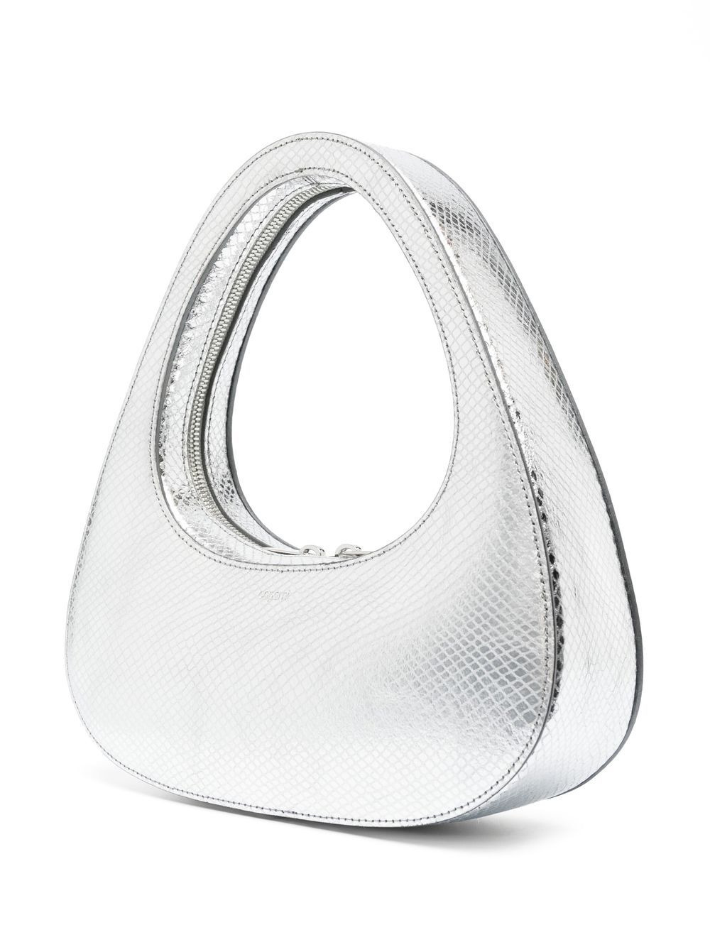 Swipe leather tote bag - 3