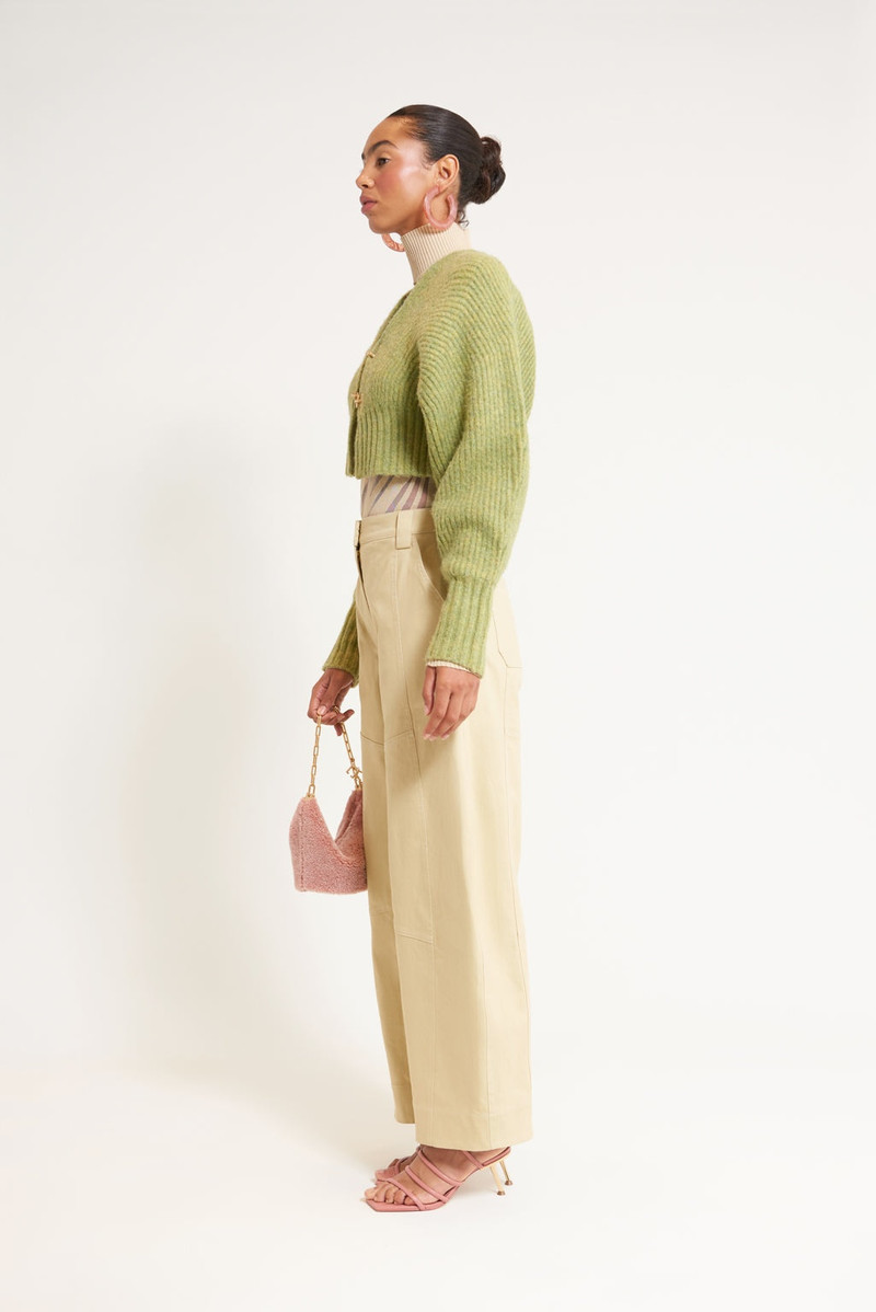 Cult Gaia CASELLA KNIT CARDIGAN outlook
