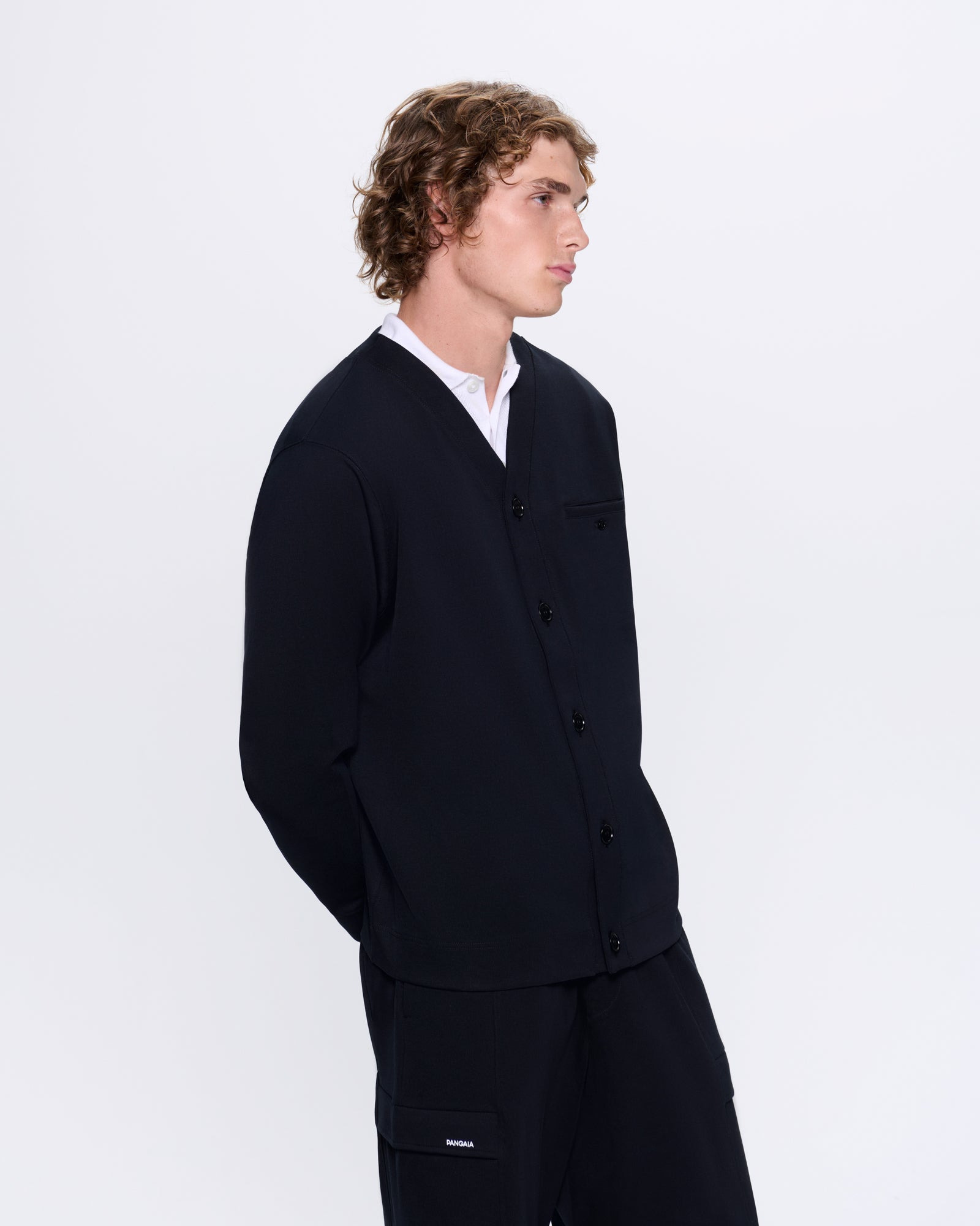 Mens DNA Double Jersey Liner Jacket - Black - 3