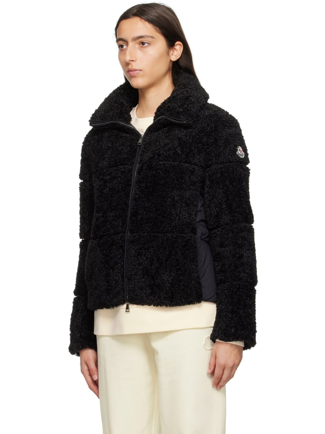 Black Segura Down Jacket - 4