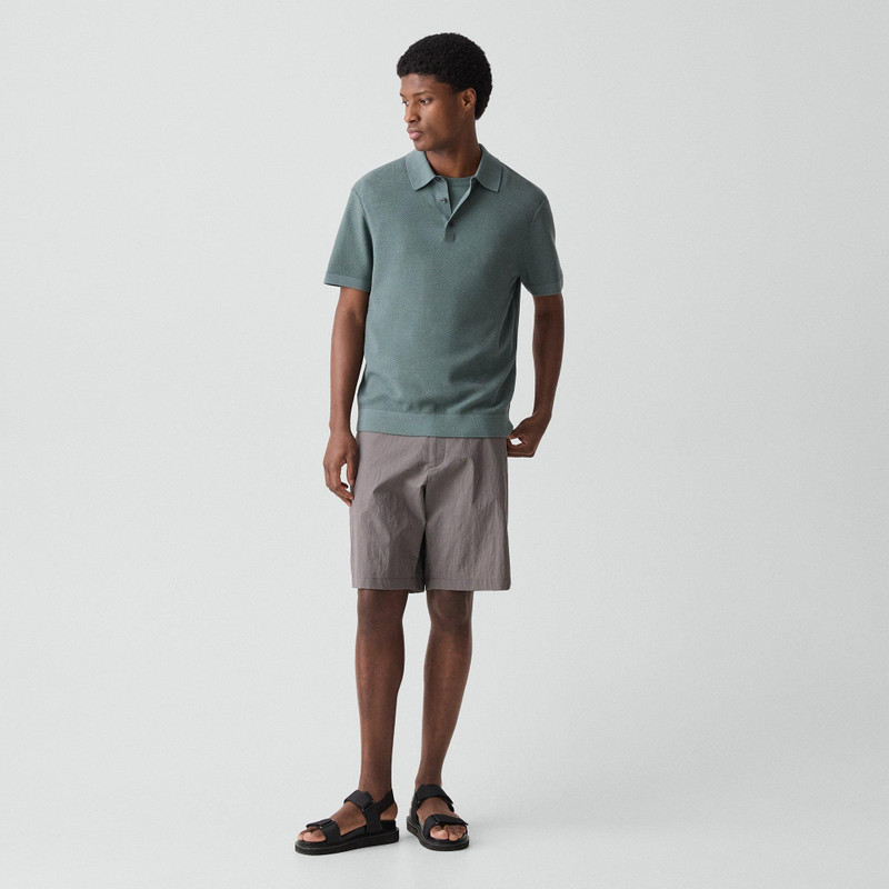 Theory Polo Shirt in Silk-Cotton outlook