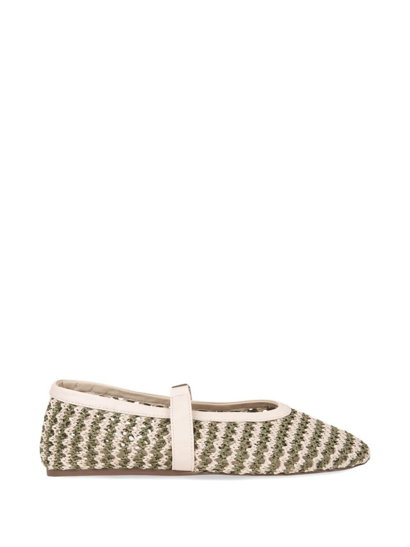 woven ballet flats 1