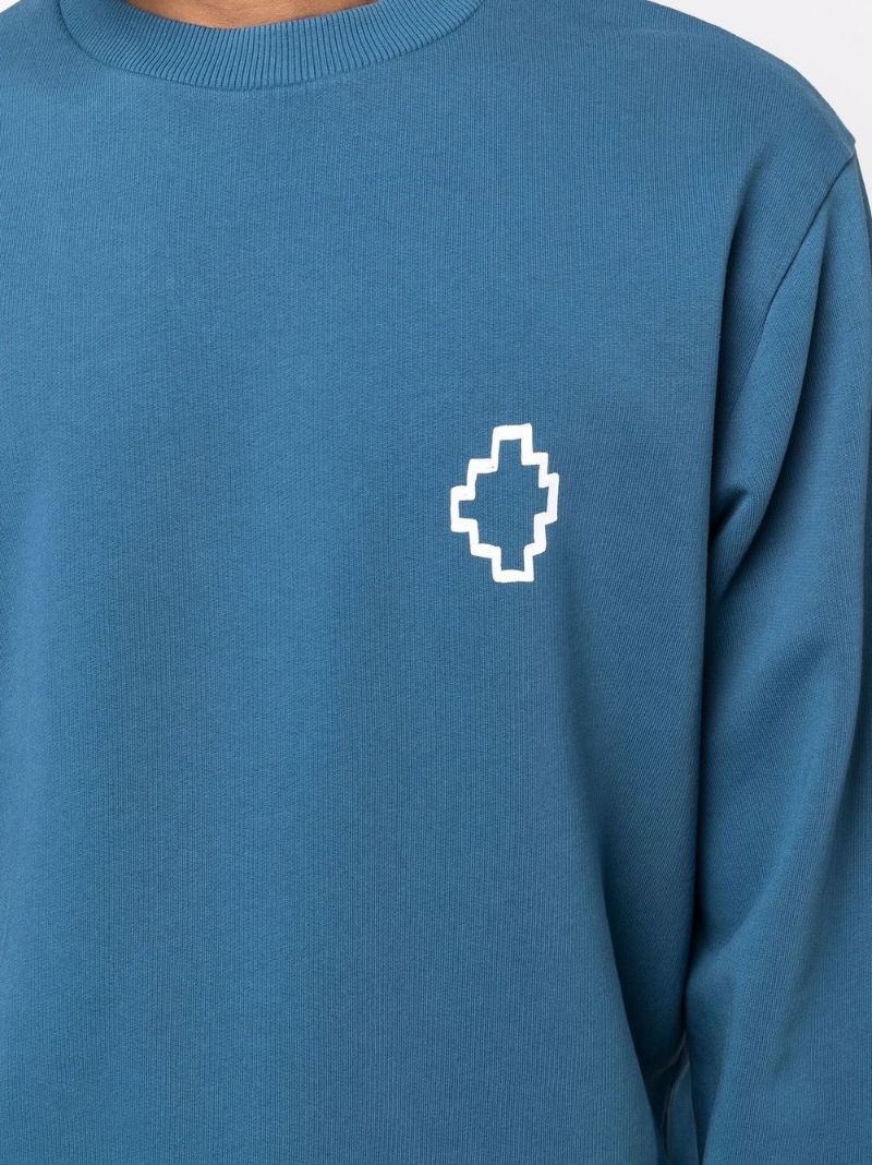 Tempera Cross print sweatshirt - 5