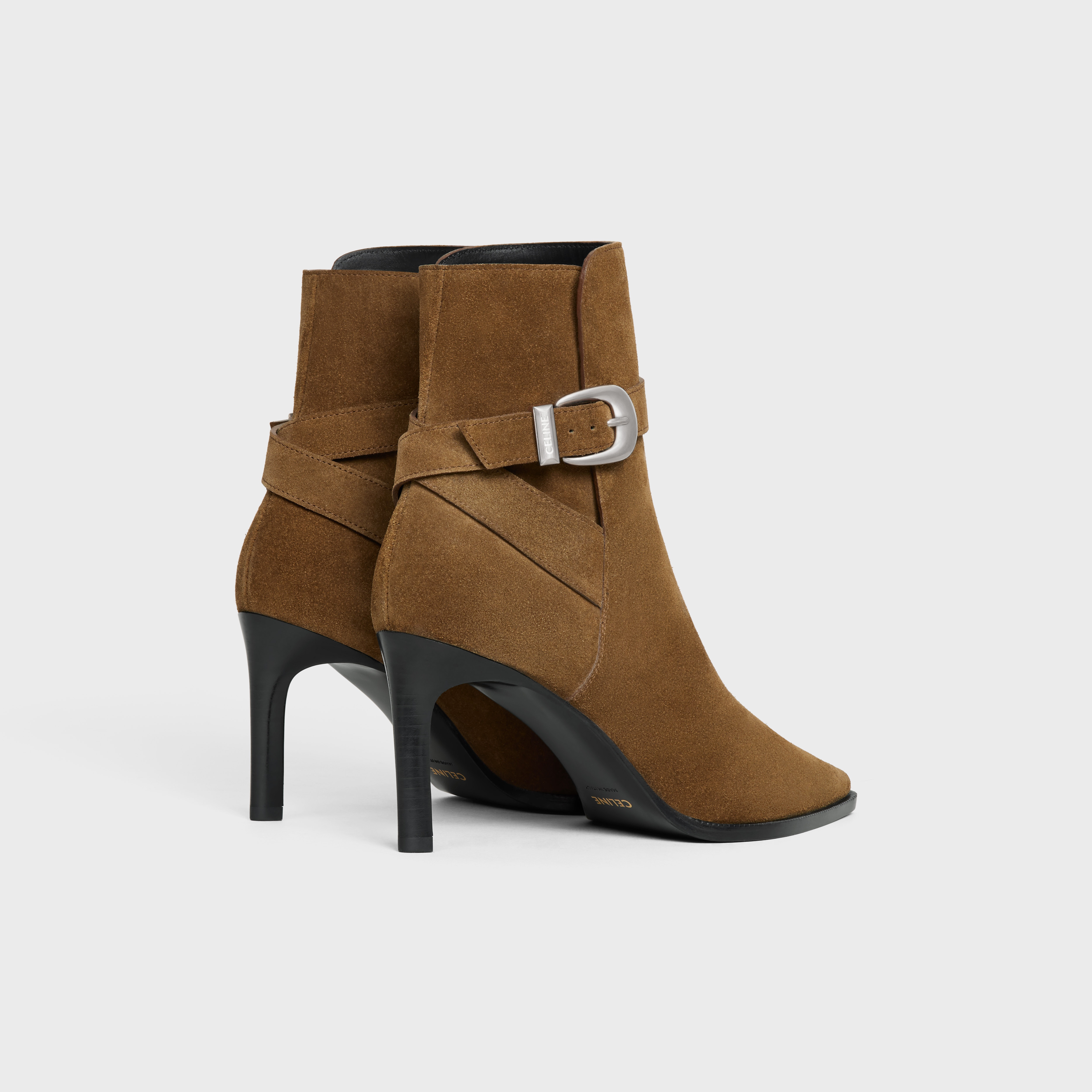 Celine Verneuil jodphur boot in Suede Calfskin - 3