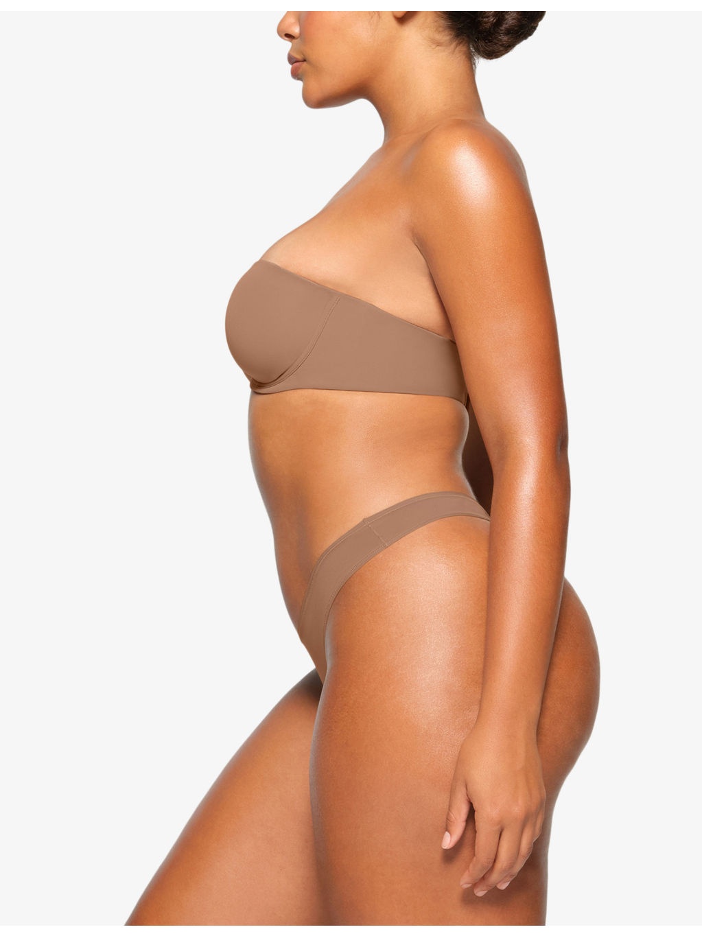 Fits Everybody stretch-woven strapless bra - 3