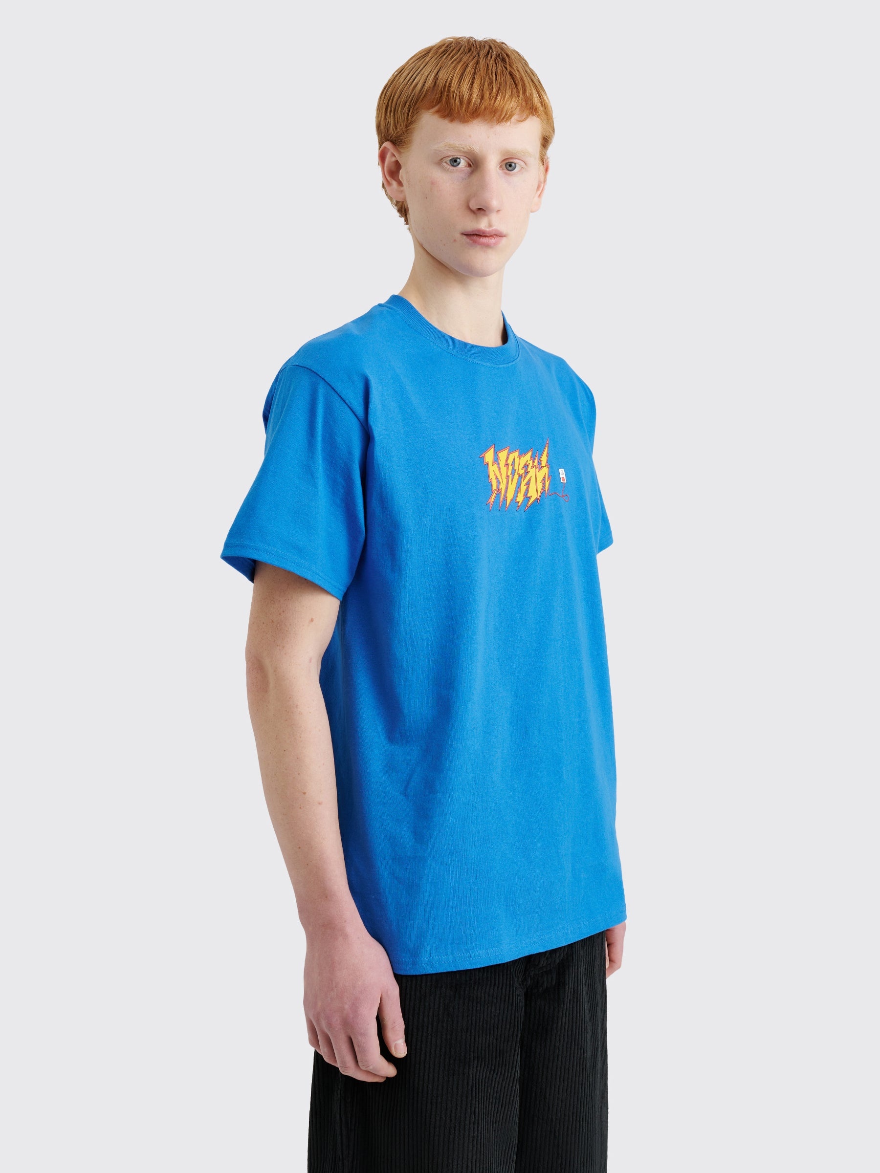 NOAH CIRCUIT TEE ROYAL BLUE - 4