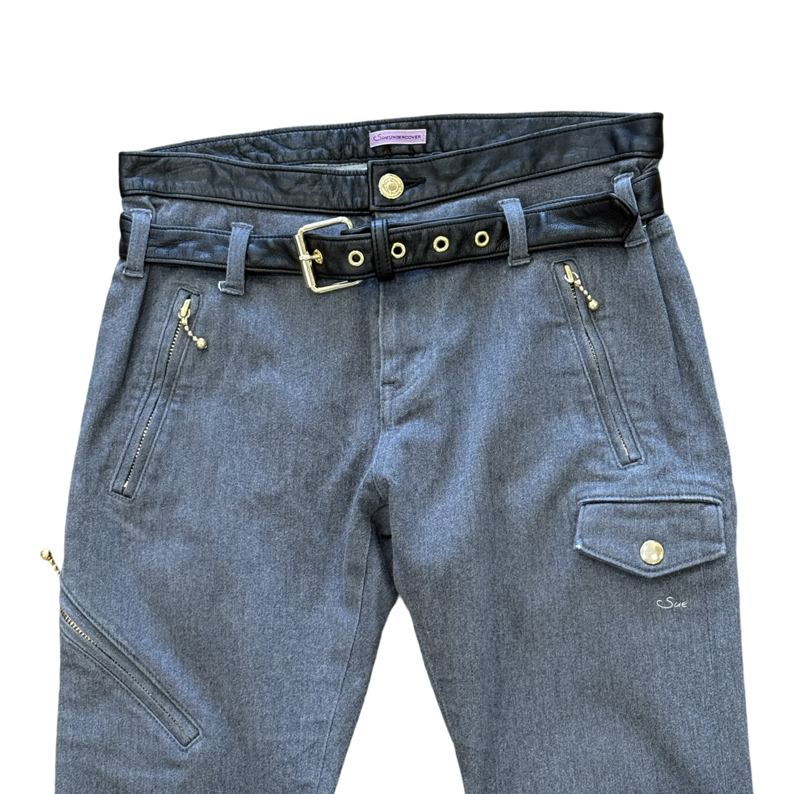 Final Blow - Sue Undercover Biker Trousers Sz 28 - 3