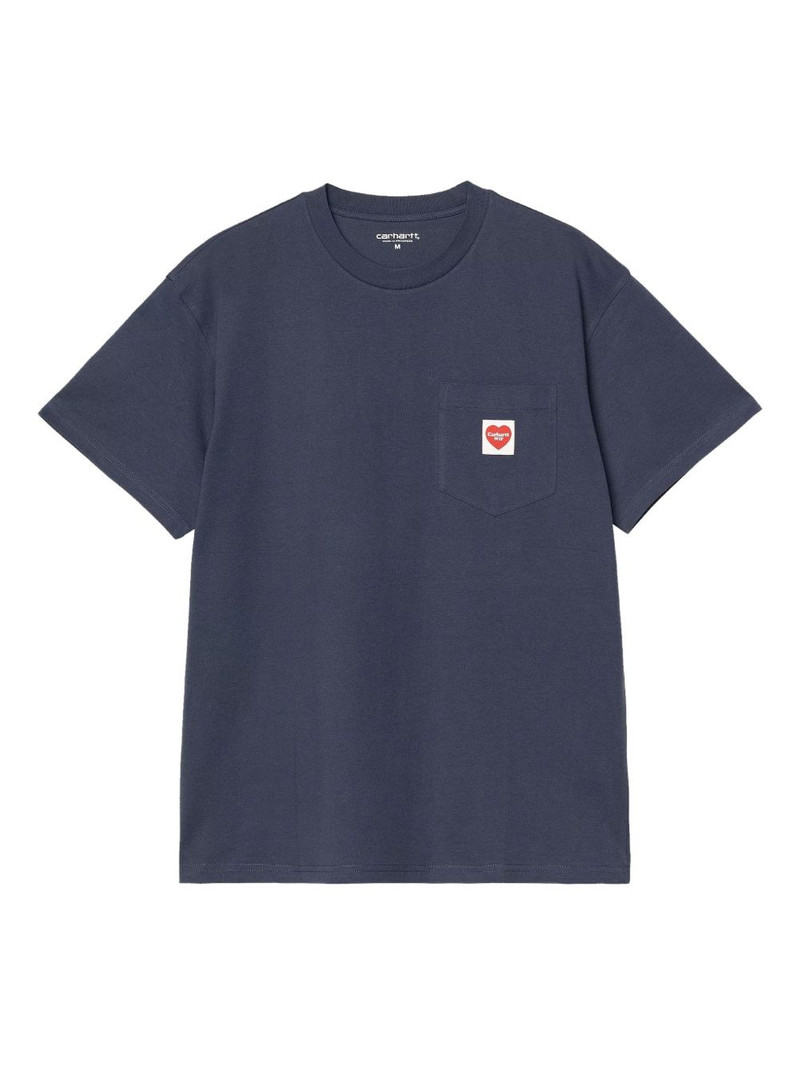 patch-pocket cotton T-shirt 1