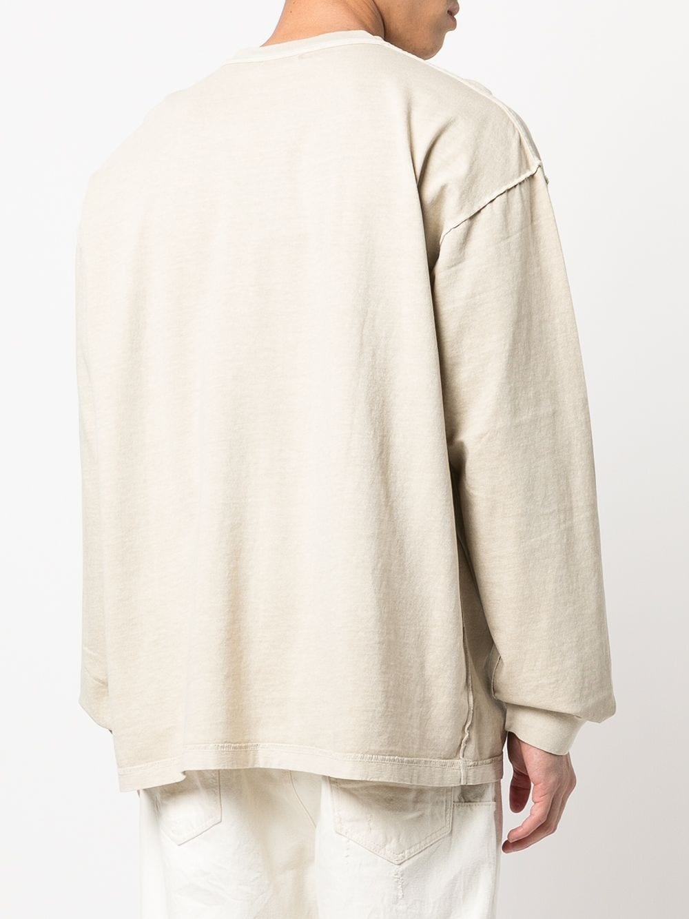 reversed oversized sweatshirt - 4