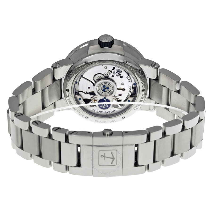 Ulysse Nardin Marine Automatic Blue Dial Stainless Steel Men's Watch 1183-126-7M-63 - 3