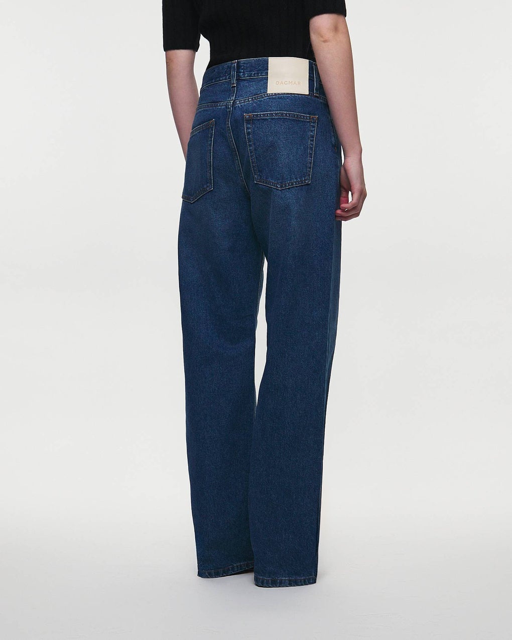 Jeans Loose Fit Dark Blue Denim Dark blue wash - 4