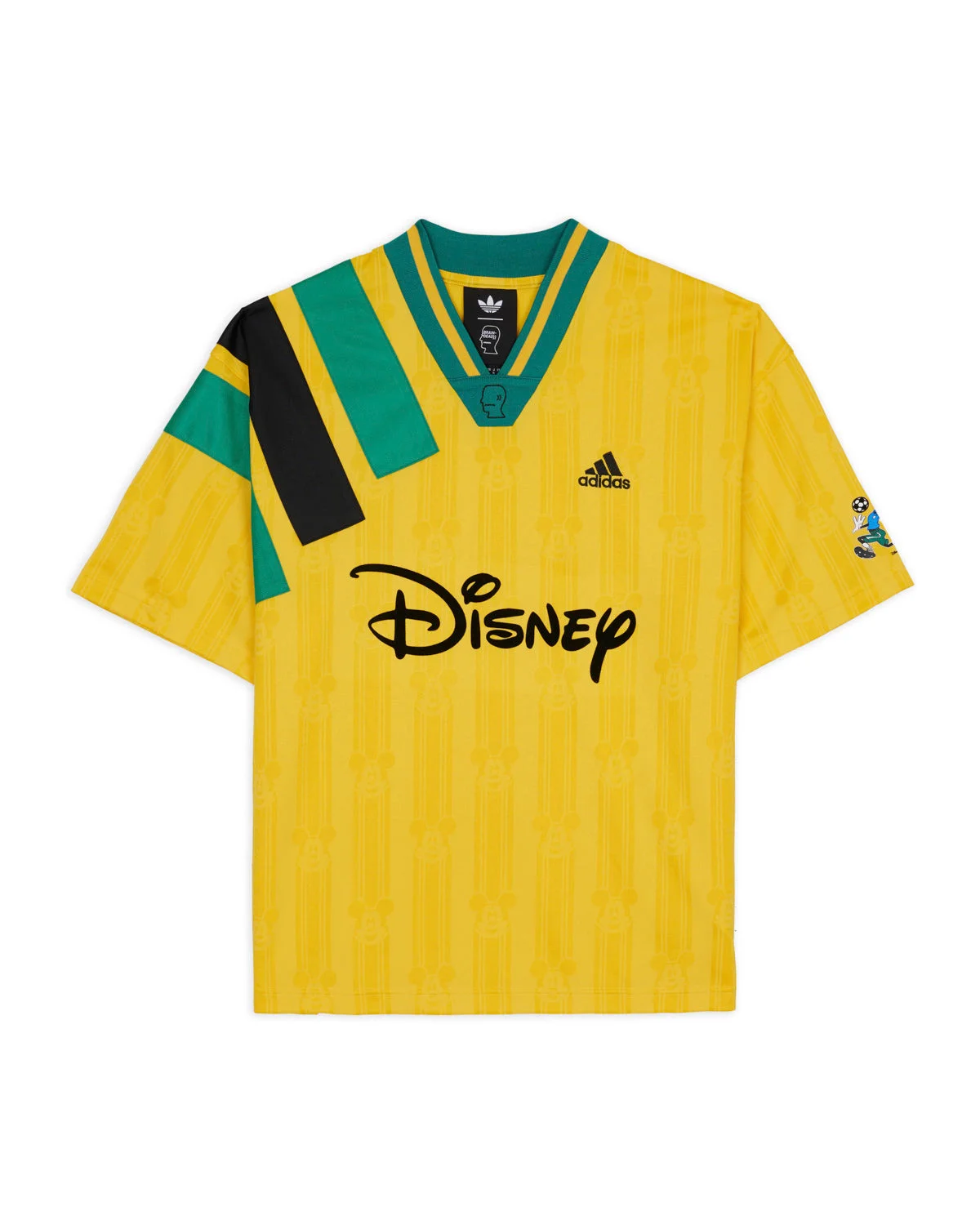 Brain Dead x Disney x Adidas Jacquard Soccer Jersey - Yellow - 1