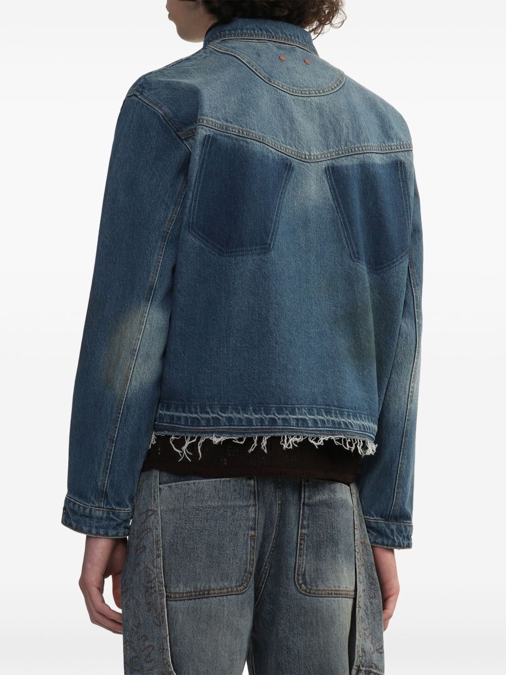 denim shirt jacket - 4