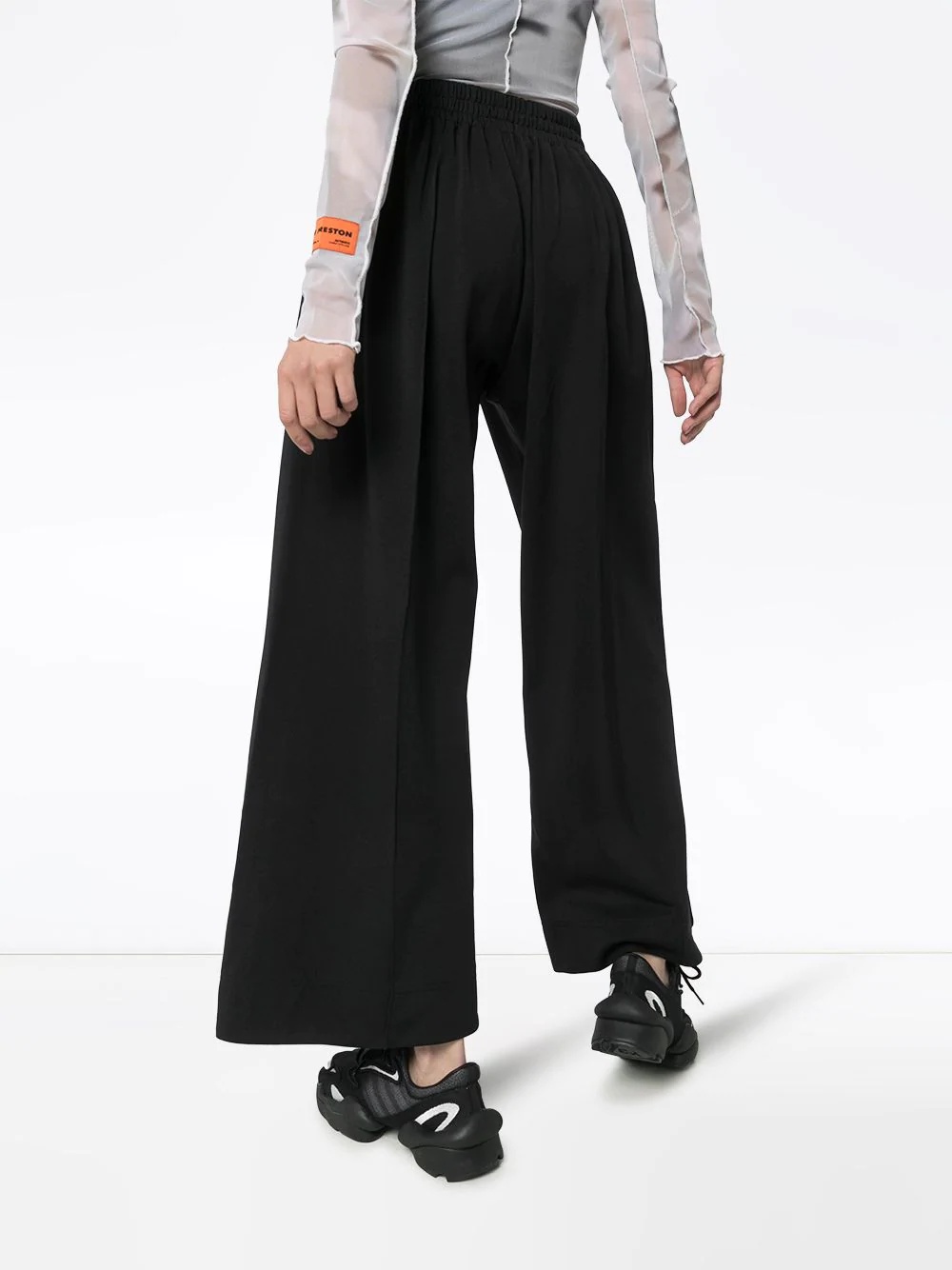 wide-leg track pants - 4