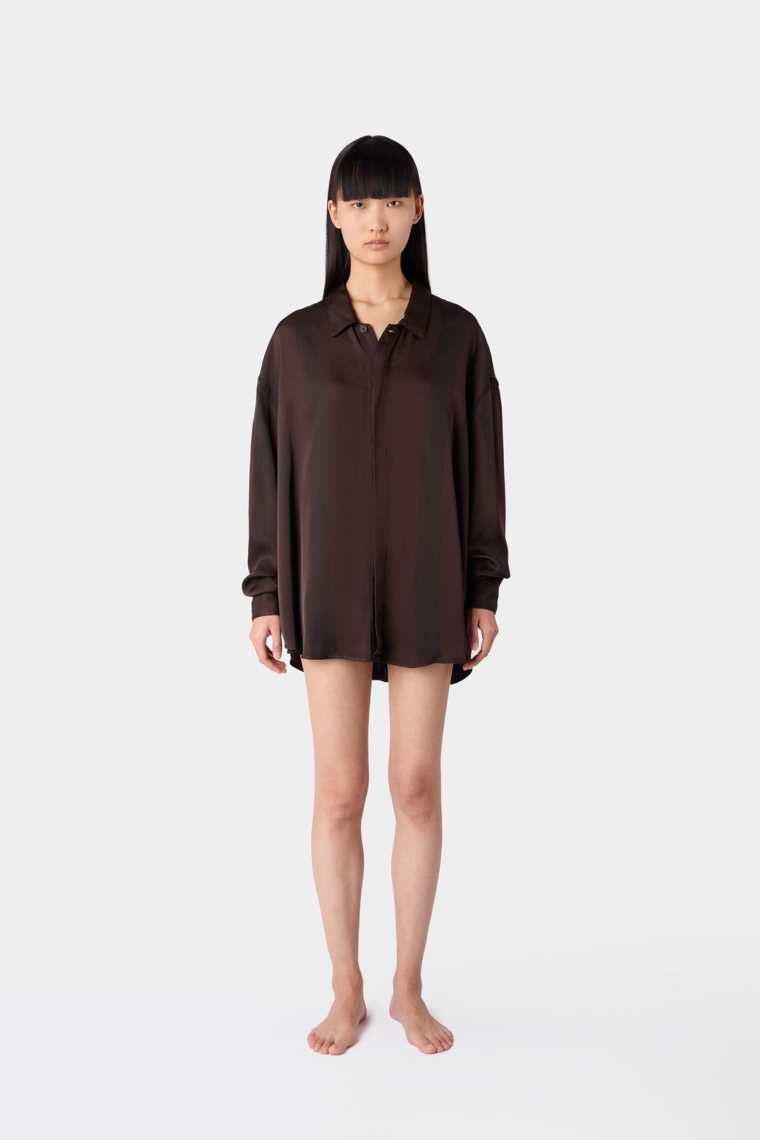 OVER SHIRT / brown - 6