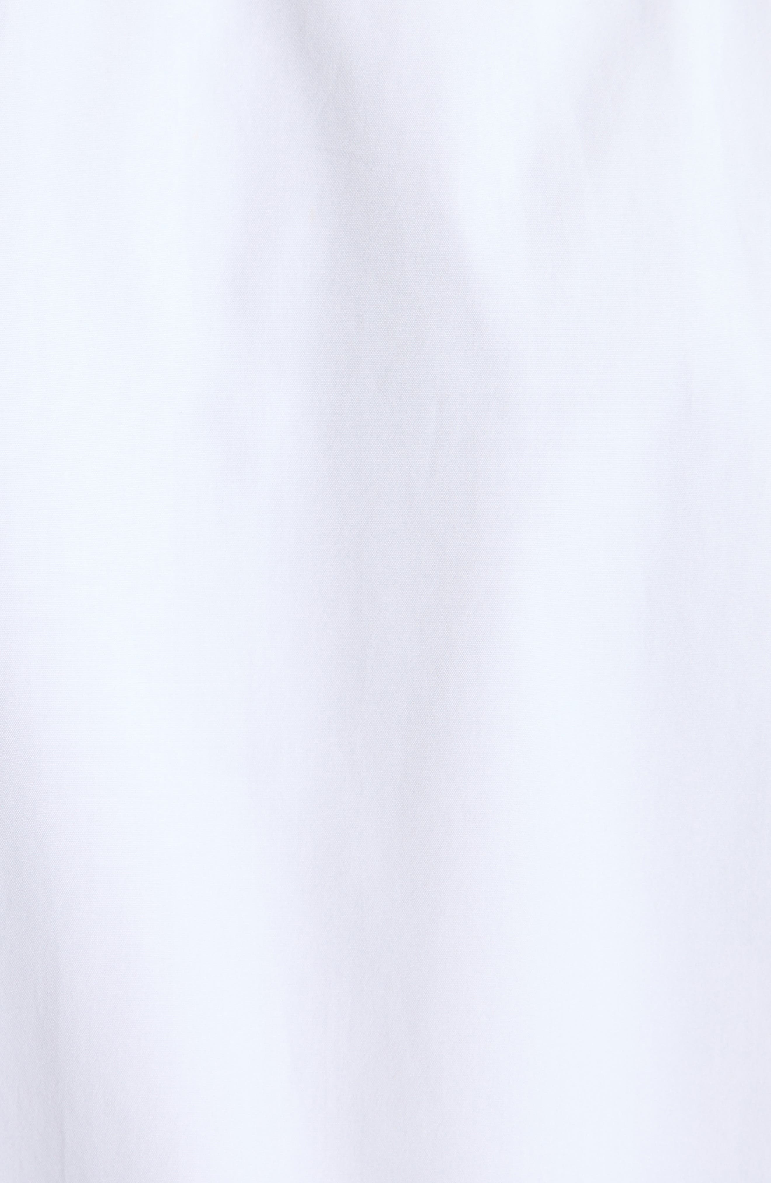 Dolce&Gabbana Logo Cotton Button-Up Shirt in Bianco Ottico at Nordstrom - 7