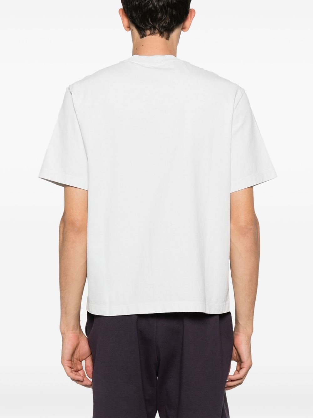 Compass-motif T-shirt - 3