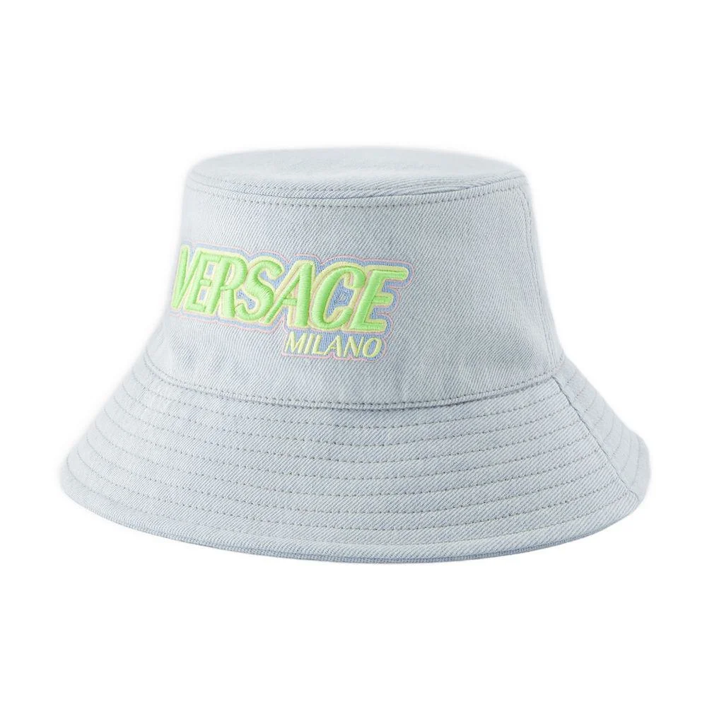 Versace VERSACE EMBROIDERED LOGO BUCKET HAT - 1
