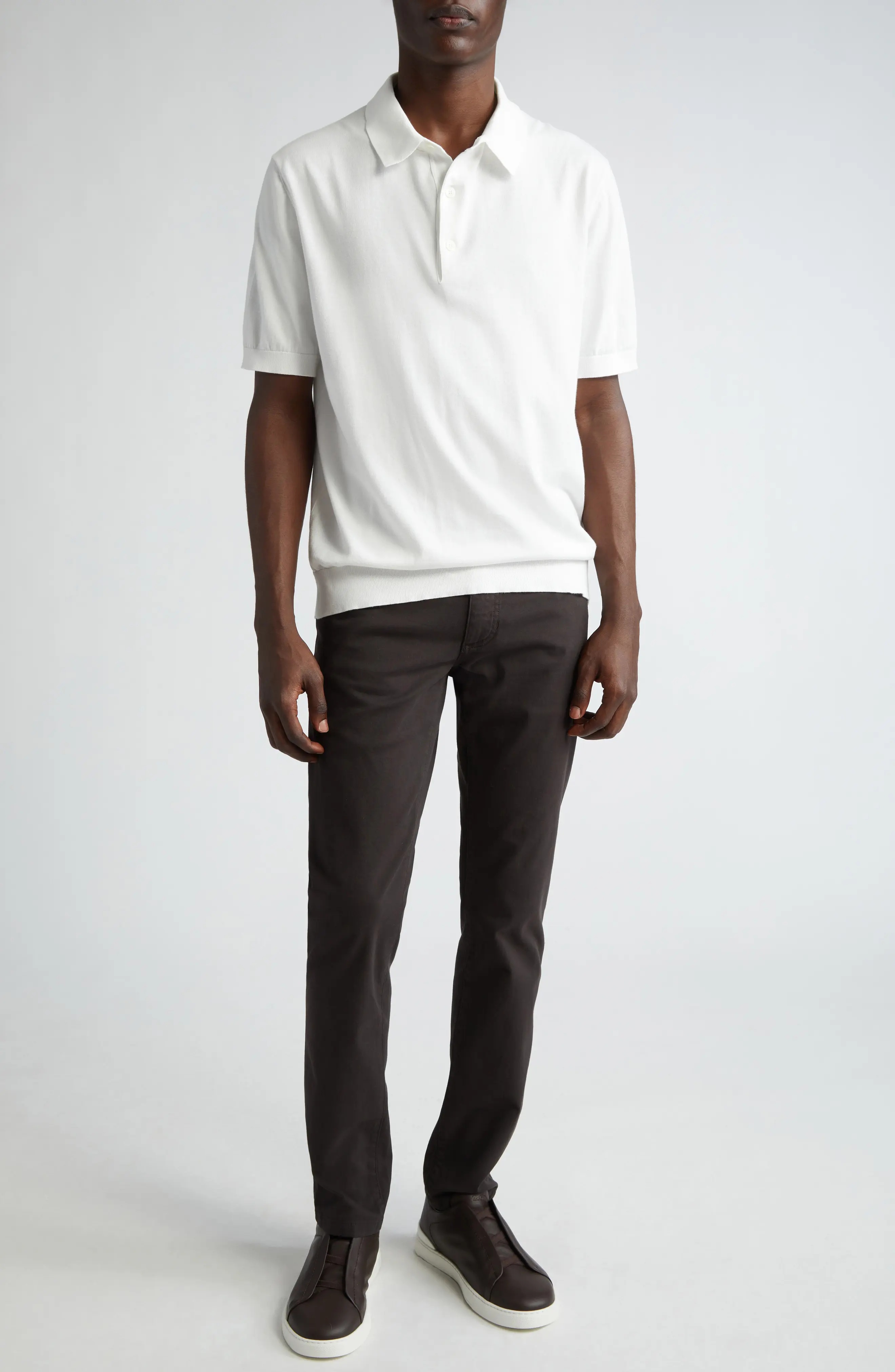 Premium Cotton Sweater Polo - 2