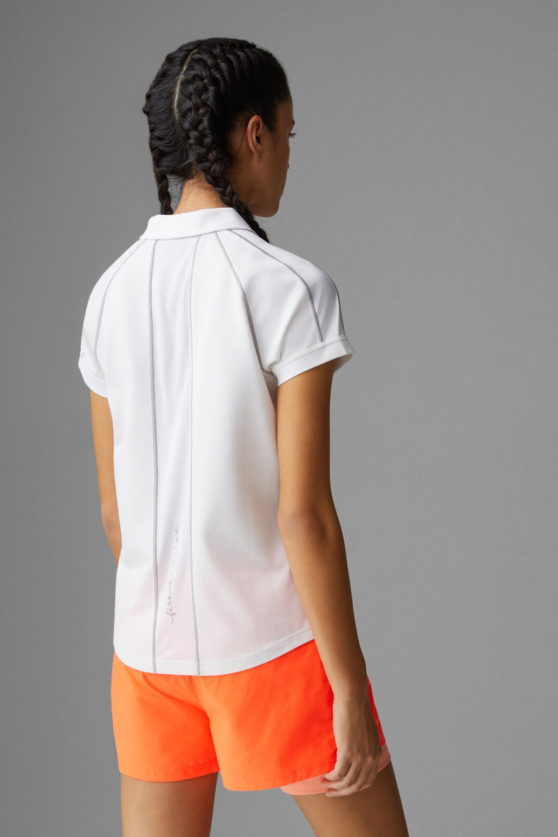 Gail Functional polo shirt in White 3