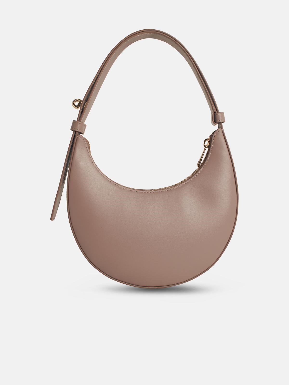 'DELIZIA' MINI BAG IN MAUVE LEATHER - 3