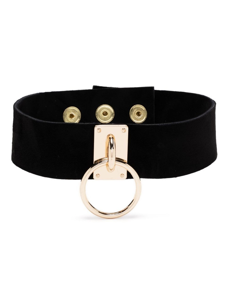 Jacob suede choker necklace 1