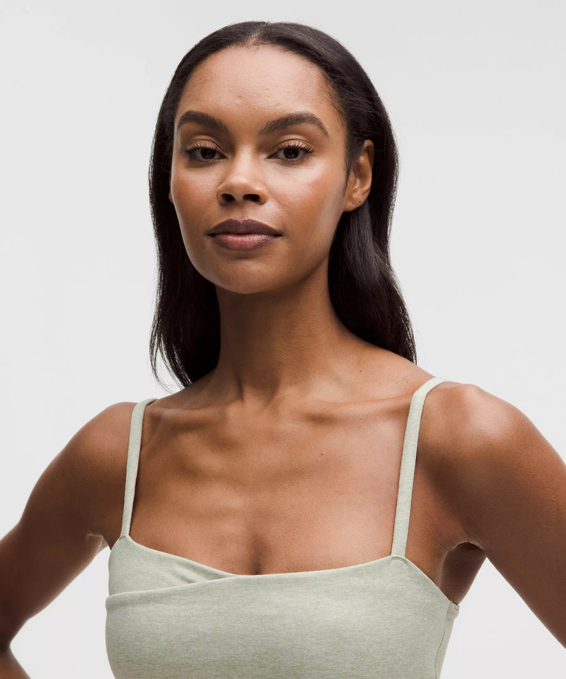 Softy Suedey Wrap-Front Bra *Light Support, B/C Cup 4