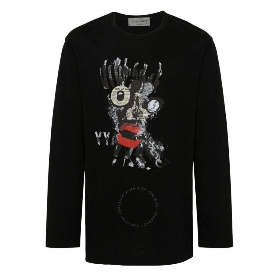 Yohji Yamamoto Homme PT Long Sleeve Tee, Brand Size 3 (Medium) - 1