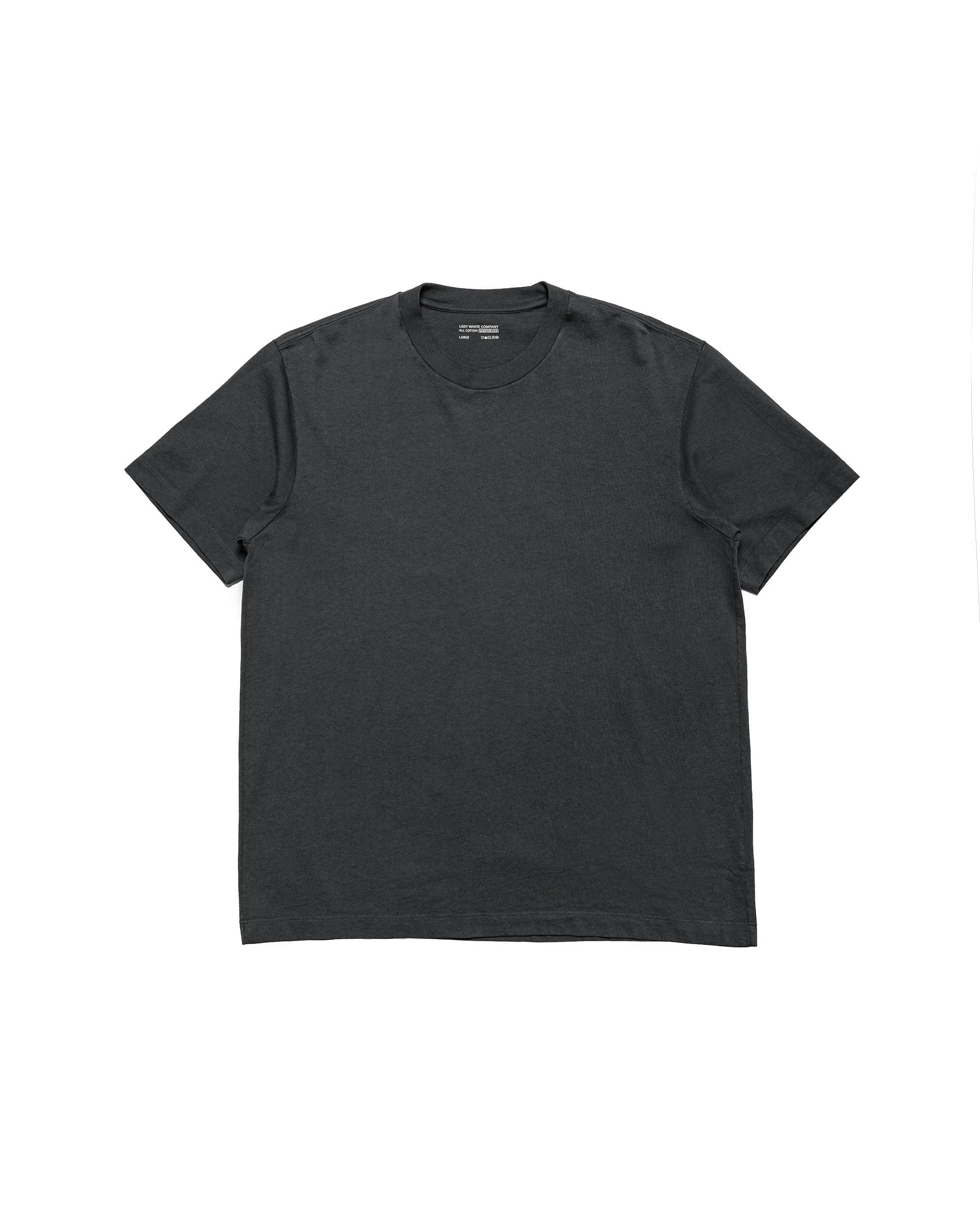 Municipal T-Shirt Pigment Charcoal - 1