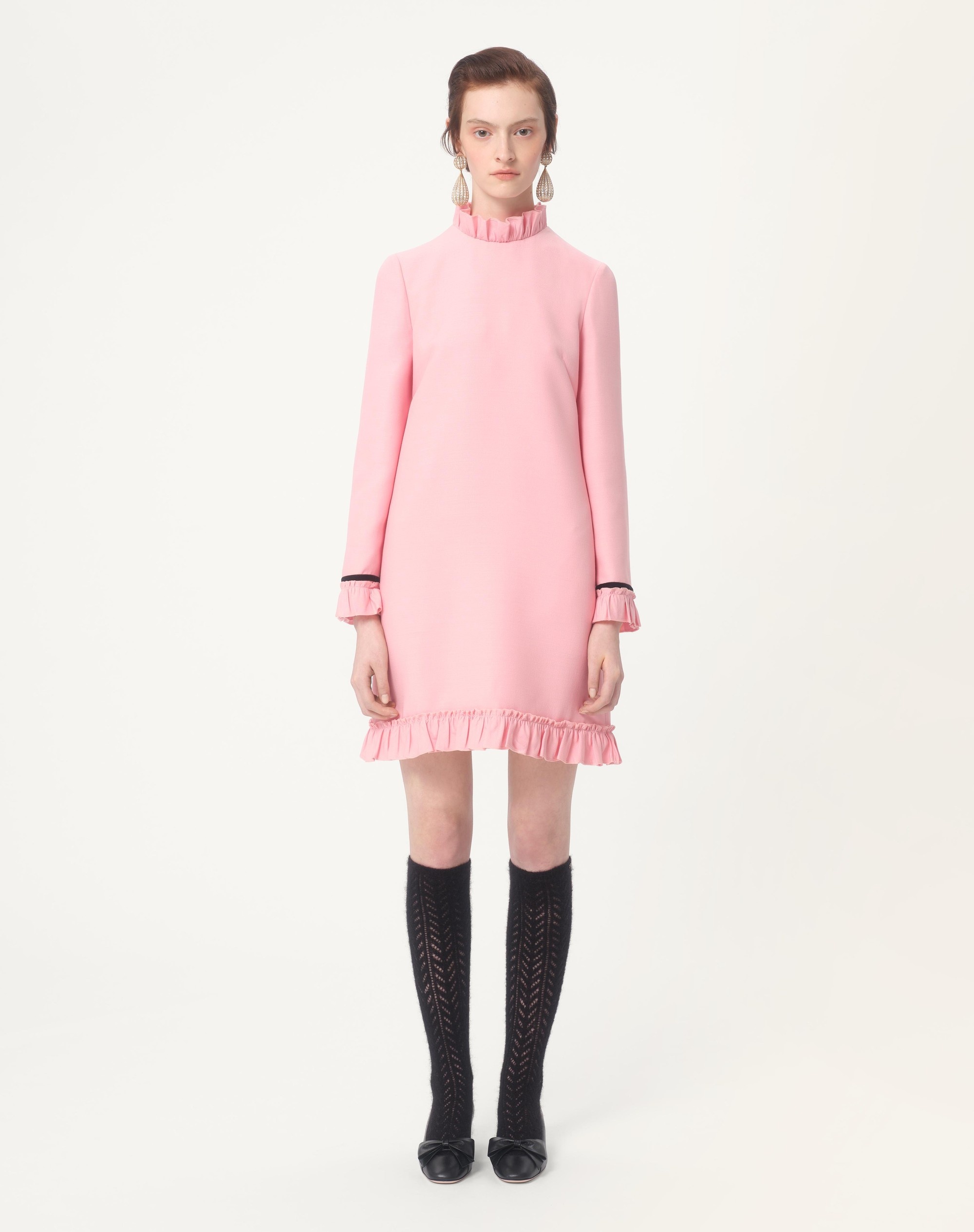 CREPE COUTURE SHORT DRESS - 7