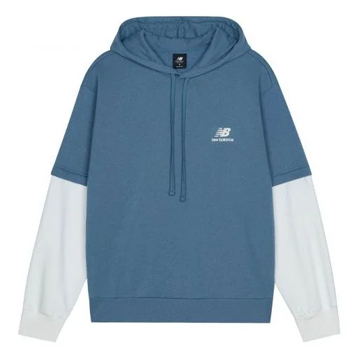 New Balance Colorblock Shoulder Drop Blue AMT13342-WAB - 1